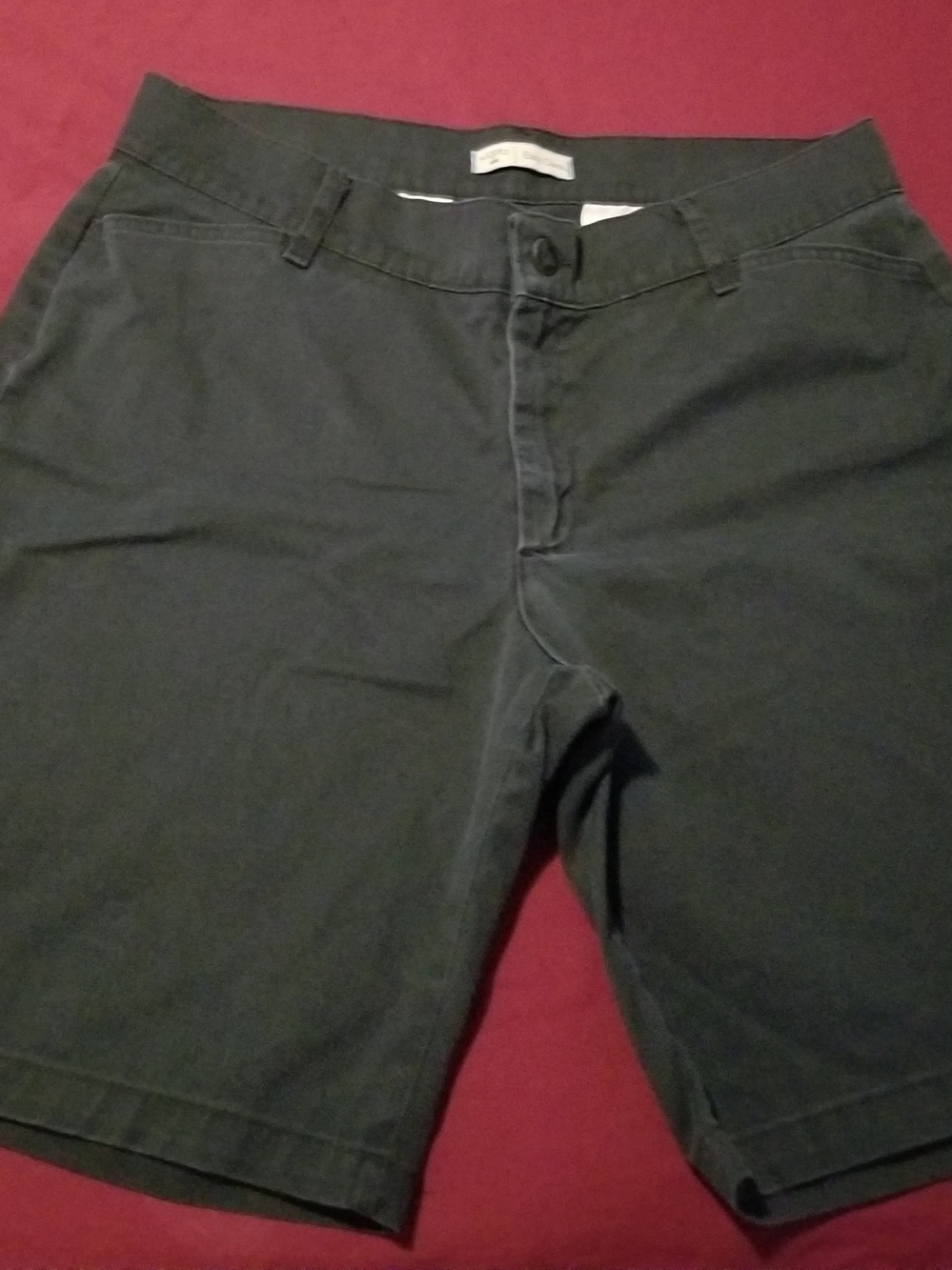 Riders by Lee Women's Size 14 Navy Blue Bermuda Shorts